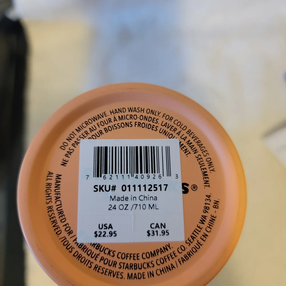 Starbucks 2019 24oz